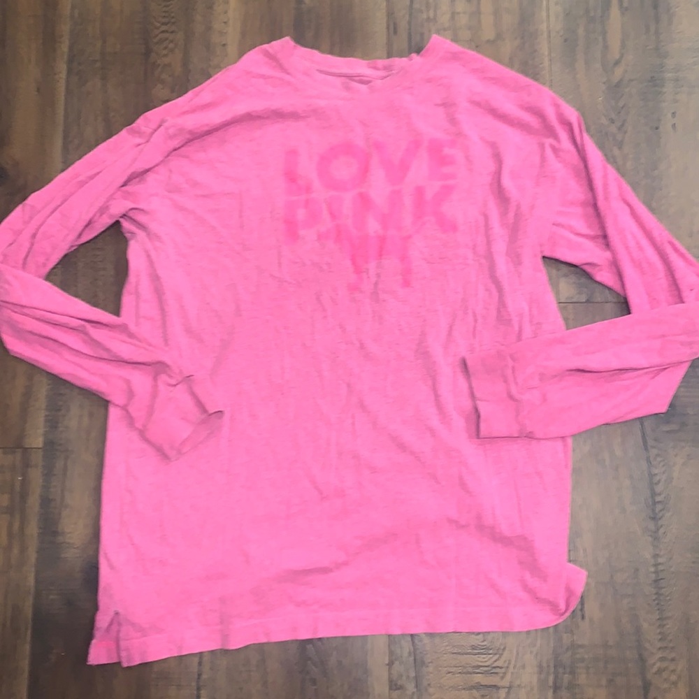 PINK long sleeve tee